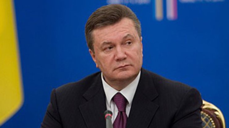 У Януковича допустили географический ляп