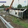 В Ровенской области автобус с пассажирами попал в серьезное ДТП