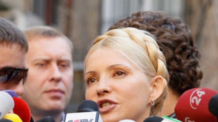 Тимошенко считает подставной компанию, требующую с нее деньги