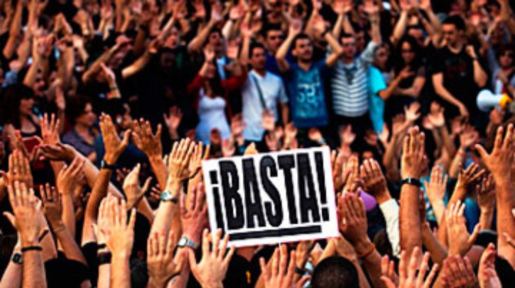 В Испании подавляют митинги против безработицы