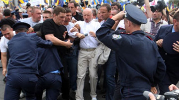 МВД: Милиционеры в День независимости не нарушали закон