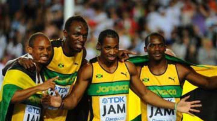 Ямайцы установили мировой рекорд в эстафете 4х100