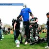 Новозеландский регбист сразился с роботами