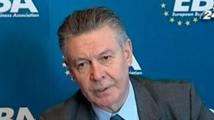 ЕС говорит, что комиссар по торговле не собирался в Украину