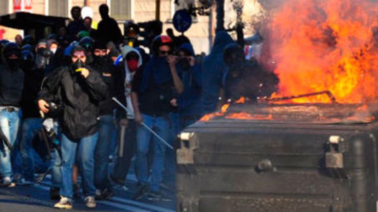 Из-за протестов резко обострилась ситуация в Италии
