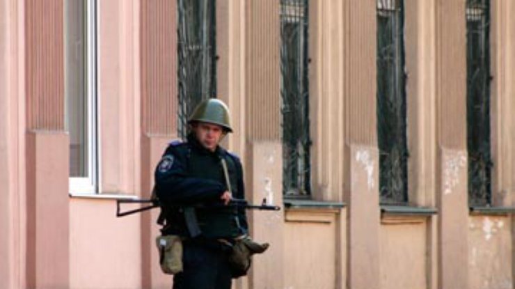 Милиция заблокировала центр Одессы (обновлено)