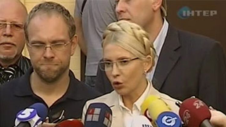 Тимошенко благодарна Москве за поддержку "в эту трудную минуту"