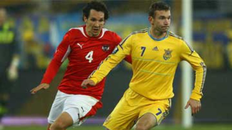 Украина и Австрия сыграют перед Евро-2012