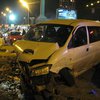 В Киеве на мосту Патона столкнулись 6 автомобилей
