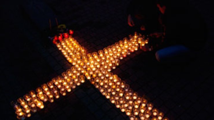 В Харькове тоже вспоминали жертв Голодомора