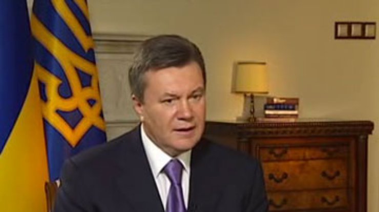 Янукович назвал резолюцию Европарламента "хорошей новостью"
