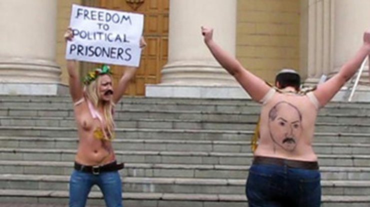 Активистки FEMEN намерены провести акцию в Беларуси еще раз