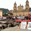В Колумбии провели флешмоб против корриды