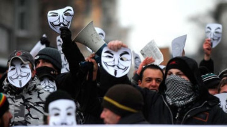 В Эстонии протестовали против антипиратского договора