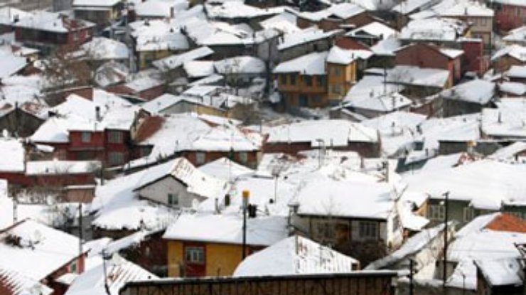 В Турции выпал снег толщиной в 6 метров