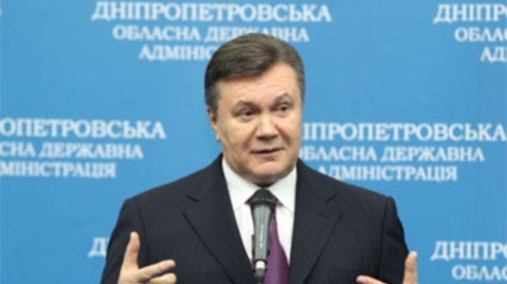 Янукович считает курс на глубокую модернизацию страны неизбежным