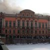 В Петербурге горит дворец