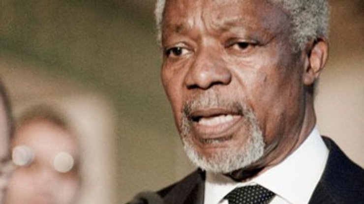 Кофи Аннан попробует осадить Башара Асада при личной встрече