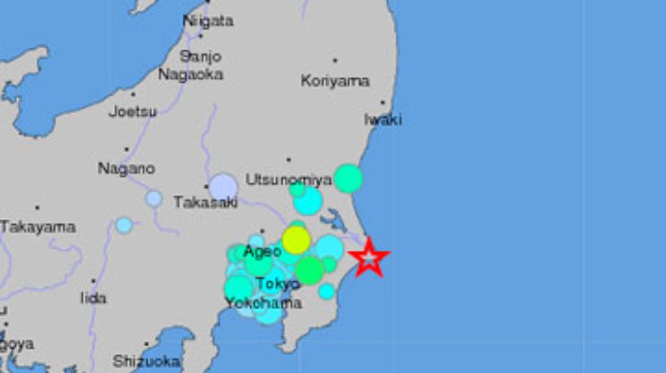 В Японии за несколько часов произошли уже 5 сильных землетрясений