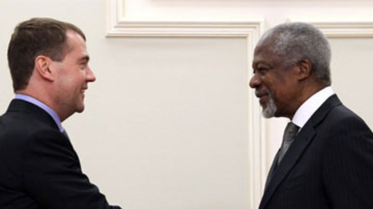 Президент РФ: Миссия Кофи Аннана - последний шанс для Сирии