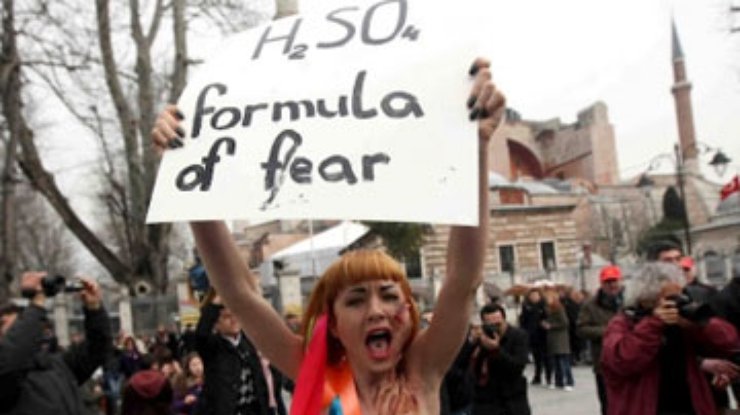 Турки не будут возбуждать дело против FEMEN