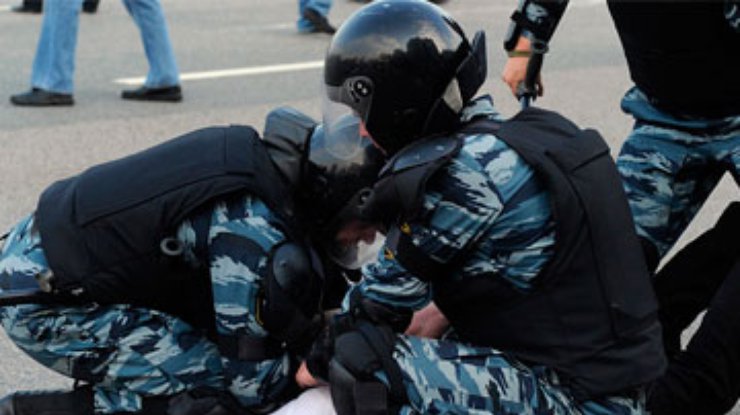 В Москве задержаны около 450 демонстрантов