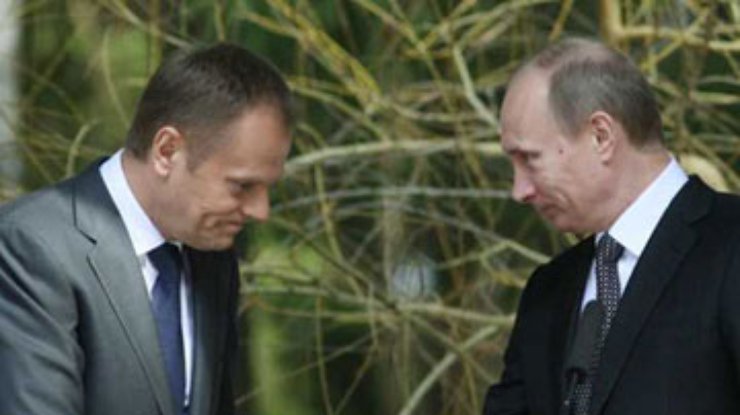 Путин и Туск поговорили о российских болельщиках