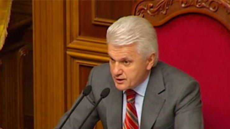 Литвин ждет письмо от Януковича по "языковому" вопросу