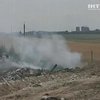 В Ривном загорелась мусорная свалка