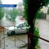 Спасатели борются с последствиями стихии в Арцизе