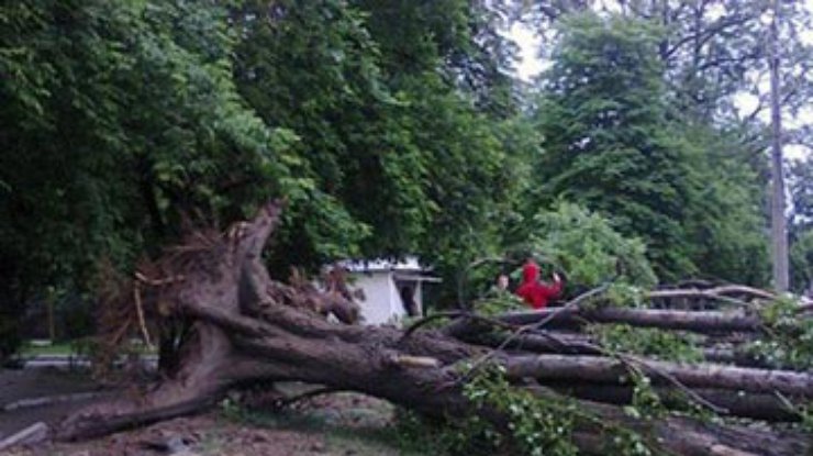 Из-за непогоды на Черкасчине повреждены крыши более 1100 домов