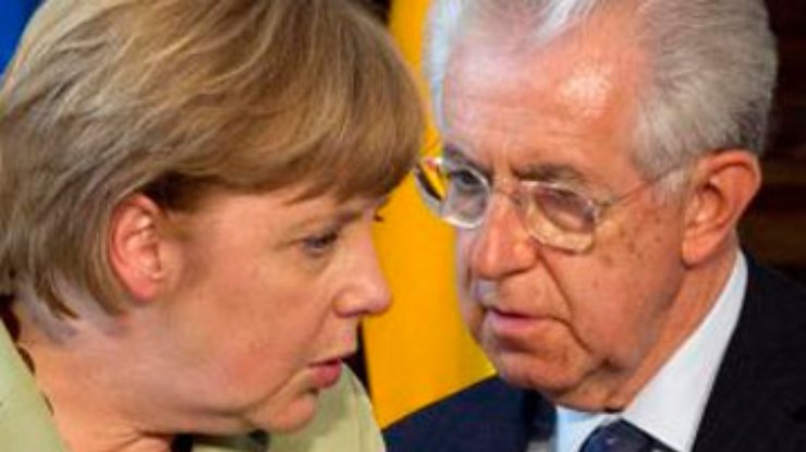 Меркель и Монти обещают спасти еврозону