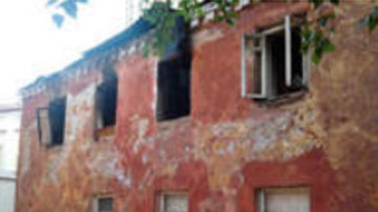 В Киеве сгорел Киевский тюремный замок - Бригинец