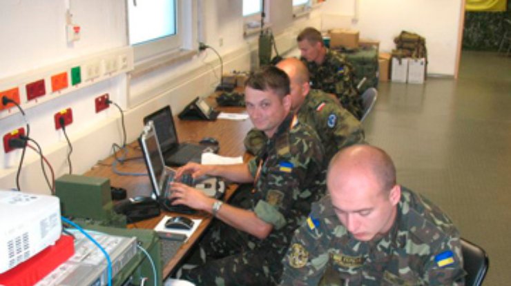 Украинские военные участвуют в учениях НАТО