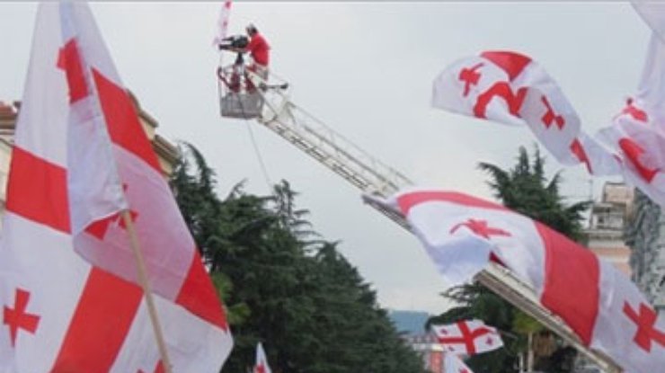 Грузинская оппозиция зовет сторонников на митинг победы