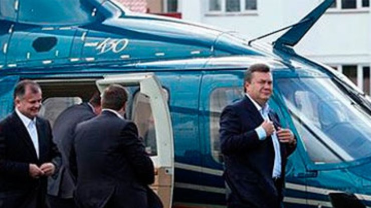 Янукович не посетит завтра Кировоградщину из-за погоды