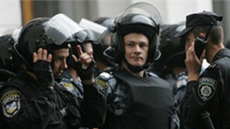 Милиция готовится к акциям протеста после выборов