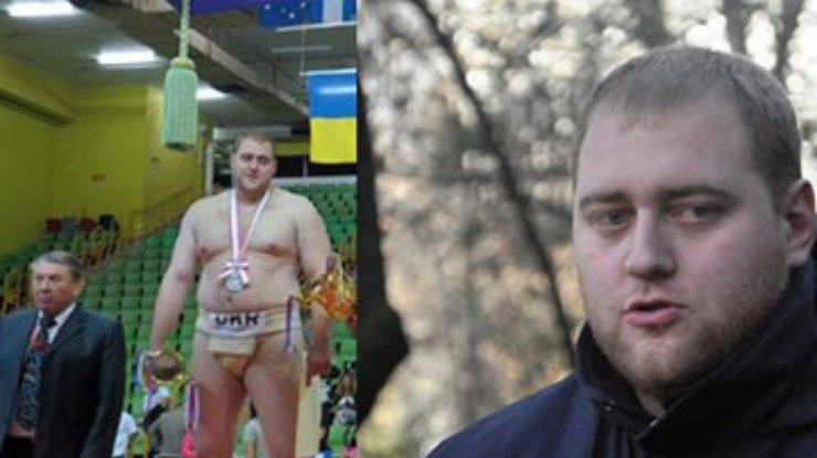 Среди штурмовавших скандальный киевский окружком узнали вице-чемпиона по сумо