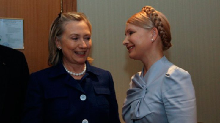 Клинтон надеется встретиться с Тимошенко