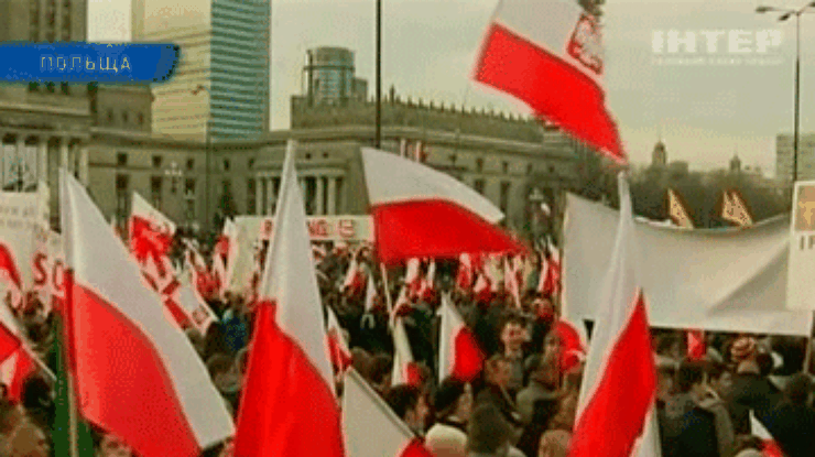 Польша встретила День независимости массовыми беспорядками