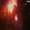 В Дубаи горел небоскреб