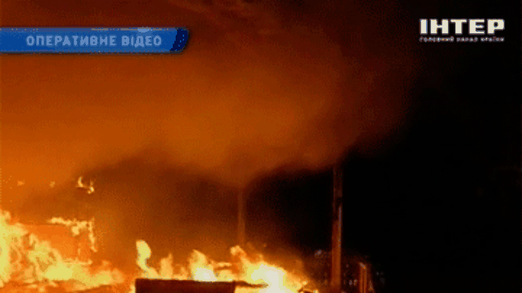 В МЧС считают, что причиной пожара в киевском ресторане был поджог