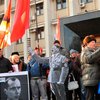 Одесские антифашисты поглумились над портретом Бандеры (фото)