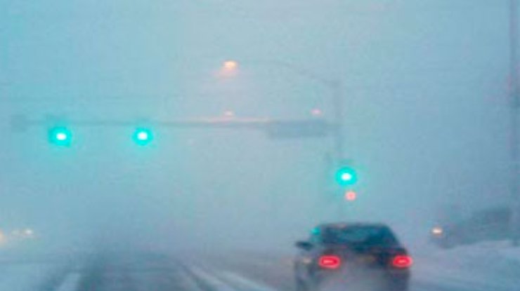 ГАИ призвала водителей быть осторожными из-за тумана