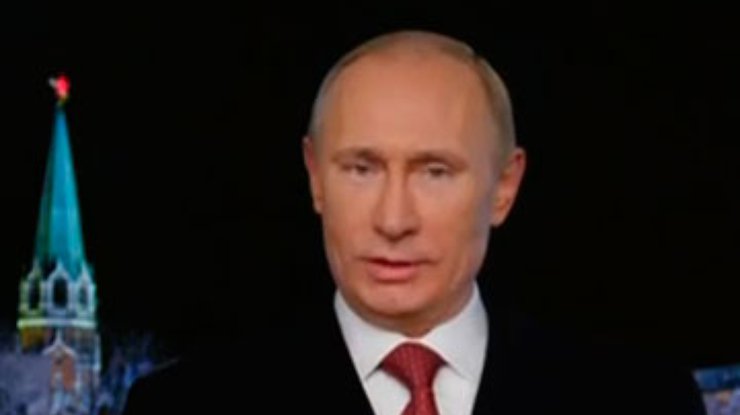 Новогоднее обращение Путина опубликовали на YouTube (видео)
