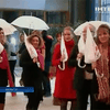 Евродепутаты станцевали за права женщин