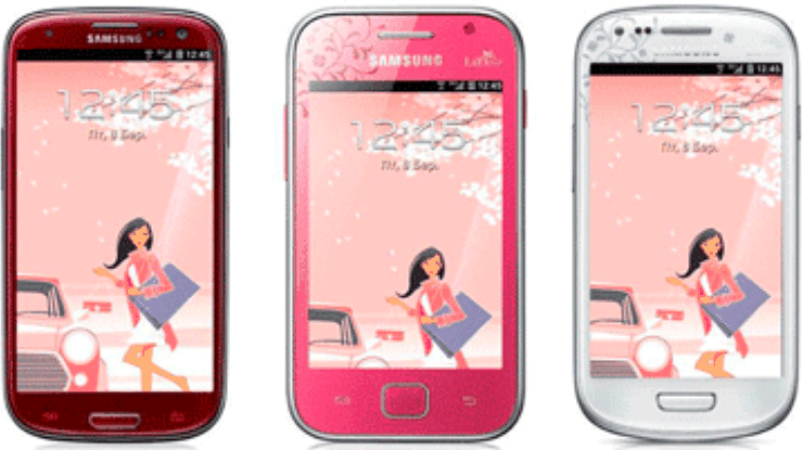 Samsung представила в Украине линию смартфонов La Fleur для женщин