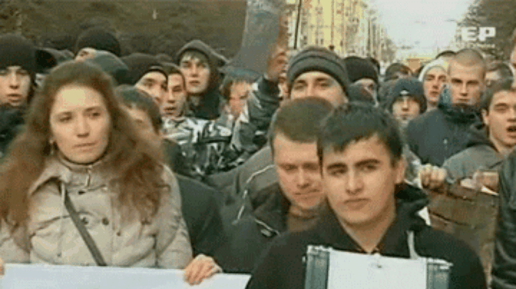 В Ивано-Франковске прошел марш в поддержку семьи Павличенко