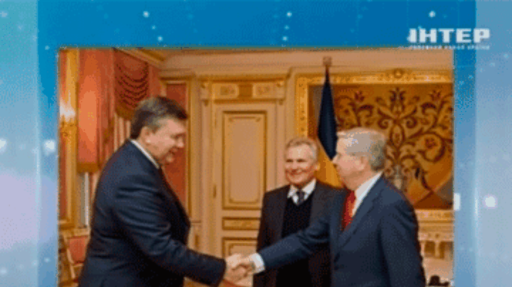 Александр Квасьневский и Пэт Кокс встретились с Януковичем