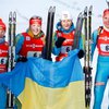 Украинские биатлонистки завоевали серебро на чемпионате мира
